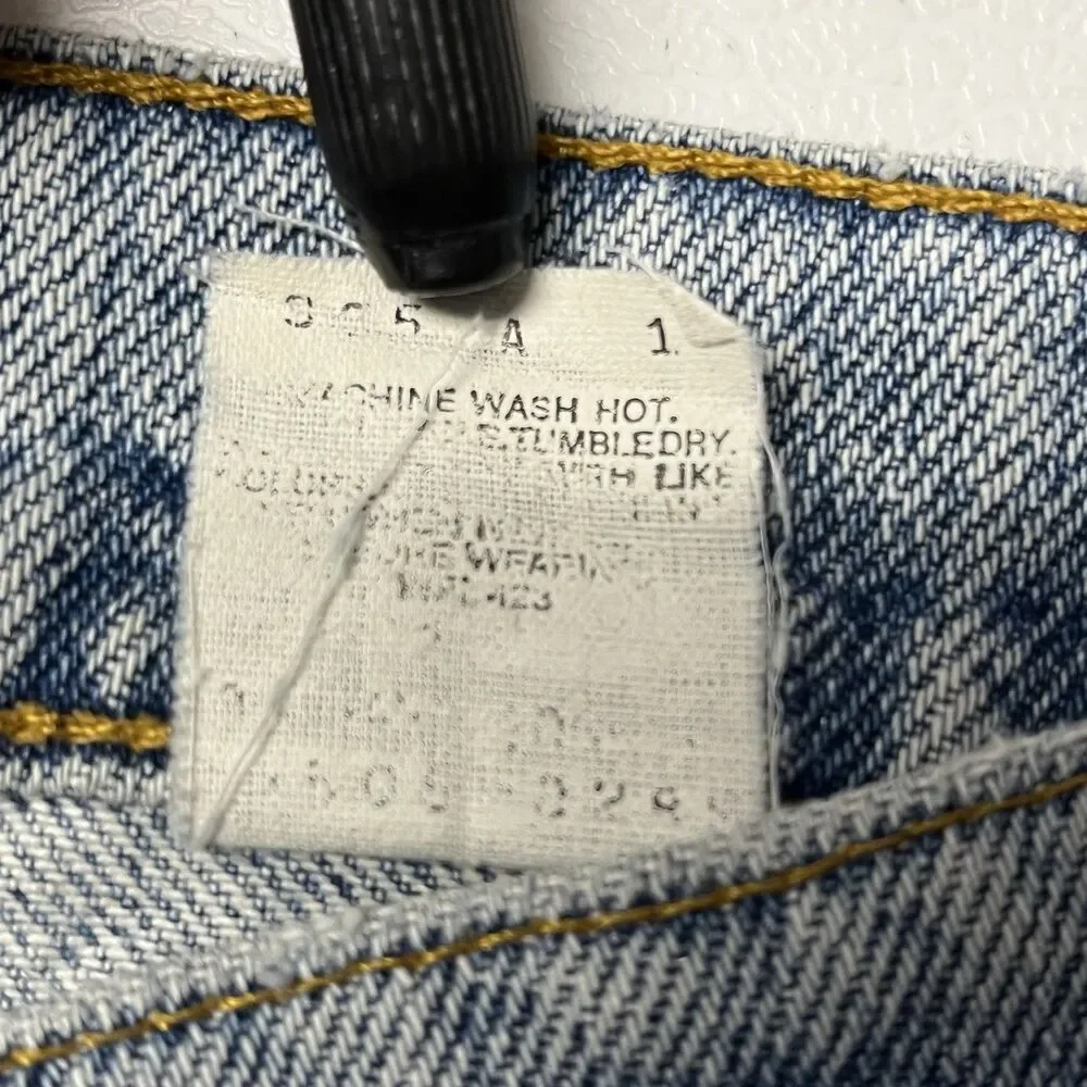 Vtg 90’s Levi’s 505 Orange Tab Mens 32x32 (30x32 Actual) USA Distressed Straight